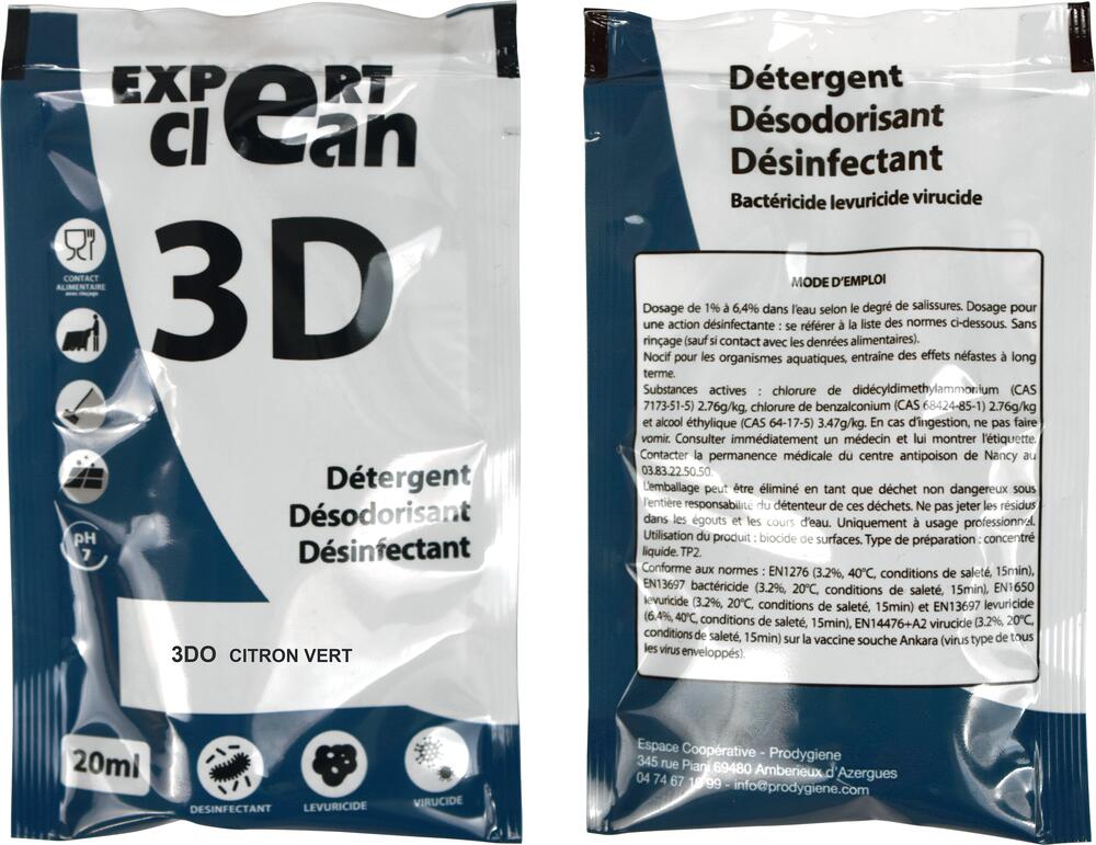 Détergent 3D O 